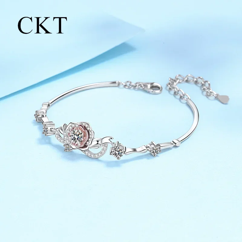 18-каратное белое золото платина PT950 ювелирные изделия GRA сверкающий 1 4 карата