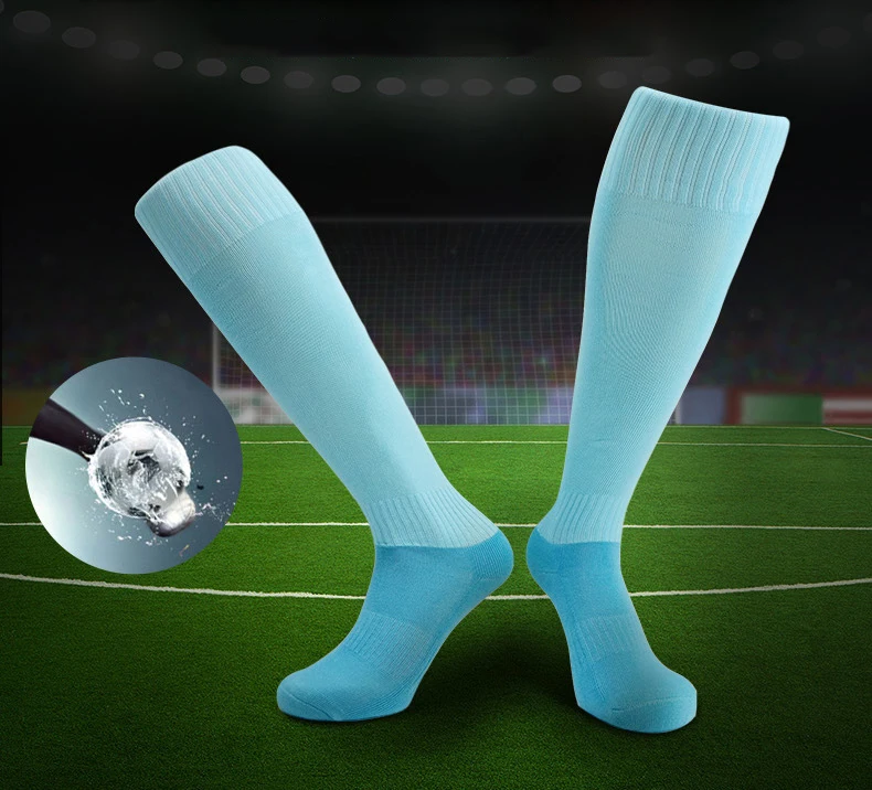 Men's socks Adult Anti Slip children's Competition Training socks Breathable Anti Slip Long Tube Football Socks