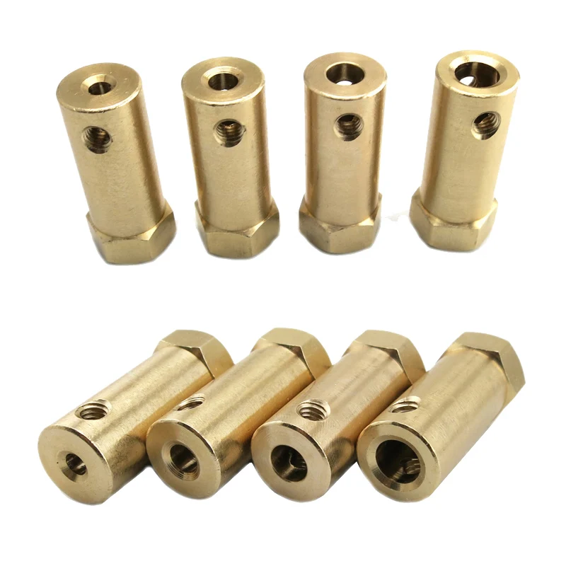 Жесткая Шестигранная муфта для басов шестигранный соединитель втулка вала
