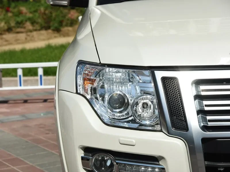 Для Mitsubishi Pajero V87 V93 V97 2007 2008-2015 корпус фары автомобиля крышка сменная линза стекло