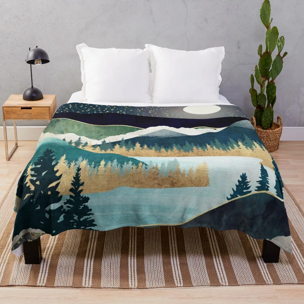 

Декоративное одеяло Star Lake, покрывало для дивана, роскошное Брендовое роскошное утолщенное одеяло, мягкое одеяло для кровати s