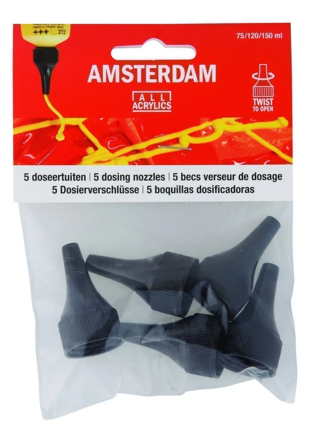 Насадка для тюбиков Amsterdam (подходит 75мл/120мл/150мл) |