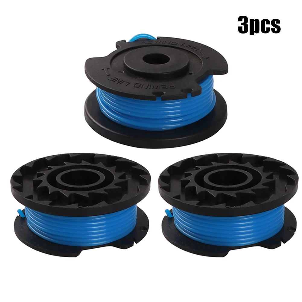 

3Pcs For Karcher 2.444-016.0 Grass Trimmer Spool Line Gardening Lawn Mower Heads Cutter Tool Strimmer Spool Replacement