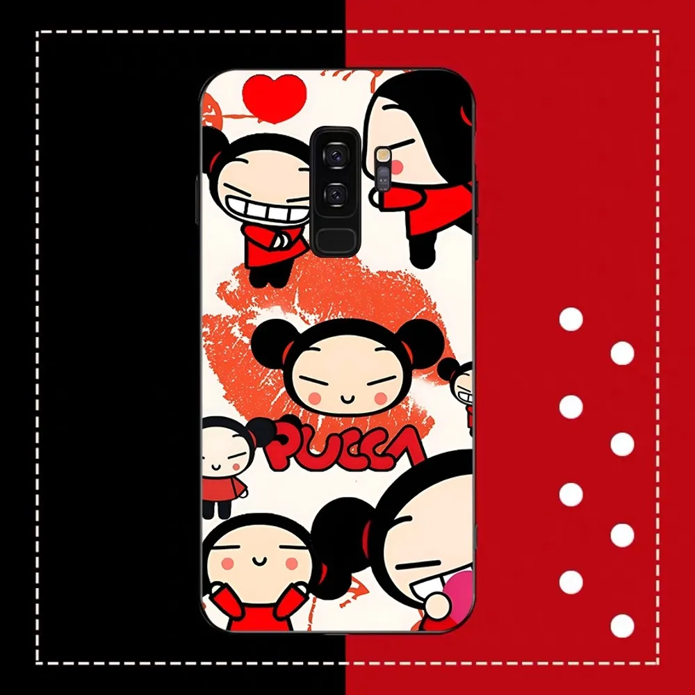 Pucca And Garu Phone Case For Samsung Note 8 9 10 20 Pro Plus Lite M 11 30 21 31 51 A 22 42 02 03