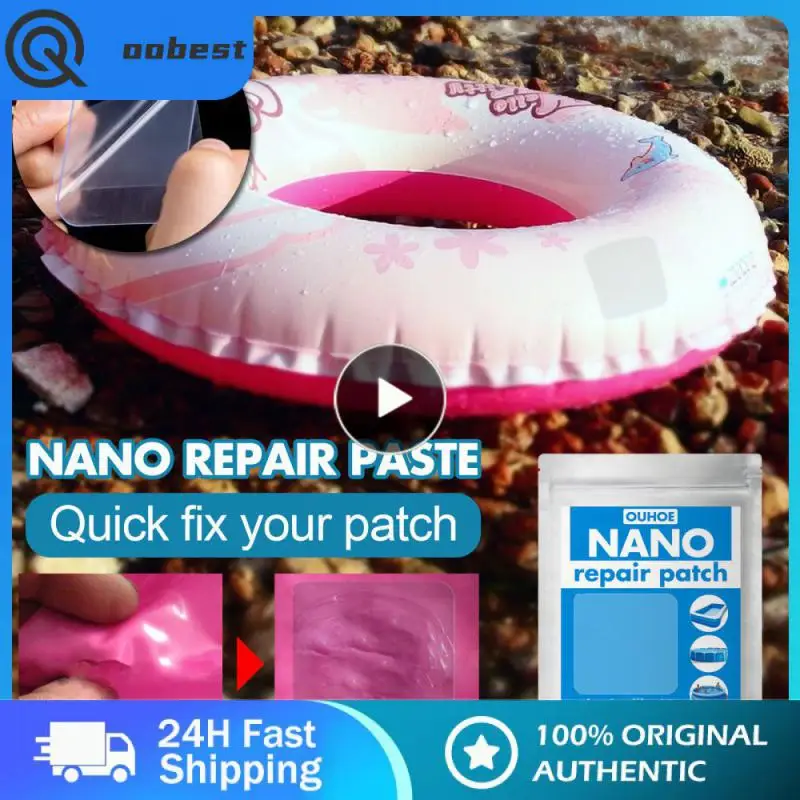 

NANO Repair Patches Quick Fix Your Patch for Inflatable Pools, Inflatable Toys, Air Beds, Tent, Raincoat