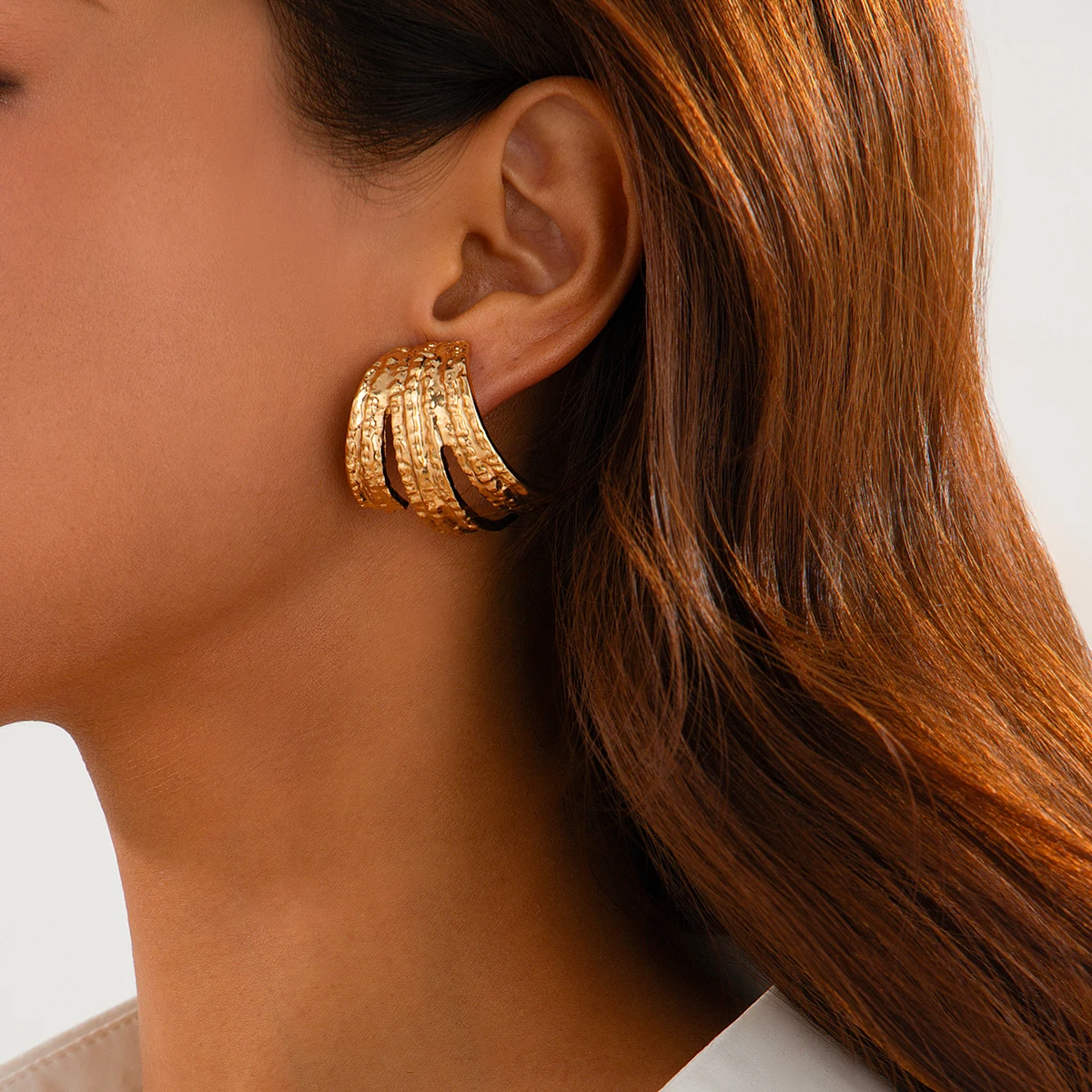 Ingemark Минималистичные Геометрические Серьги-гвоздики Для Женщин Металлический