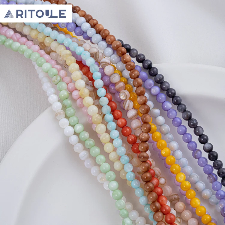 

Индивидуальные разноцветные Круглые бусины, 2/3/4 мм, бусины ручной работы «сделай сам», материалы для браслетов, ожерелий, ювелирные аксессуары