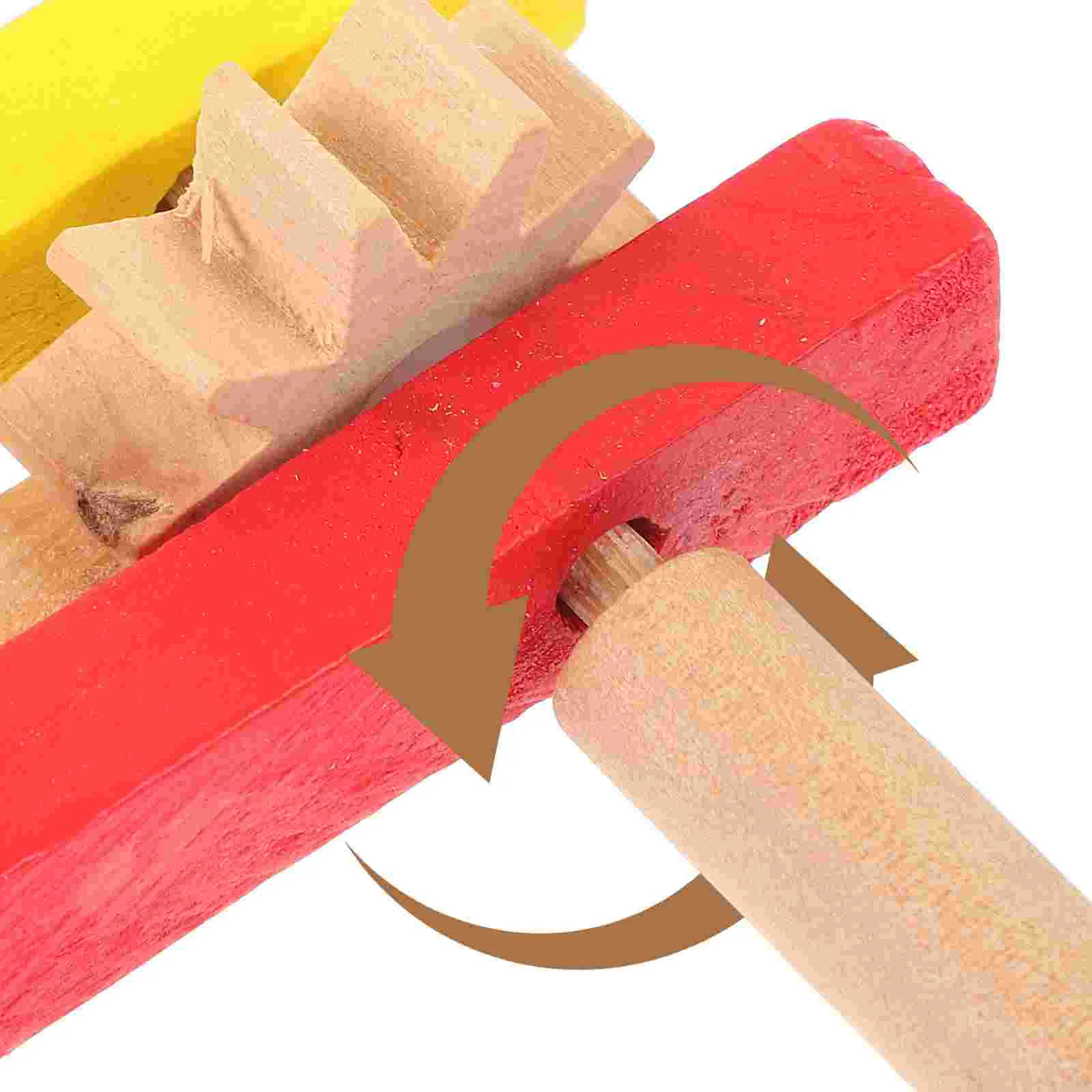 Звуковой генератор с храповым механизмом деревянный кастаньета хлопушка