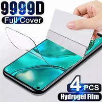 4pcs full cover hydrogel film for huawei p30 p20 p40 lite screen protector for huawei p30 p40 p50 mate 30 20 40 pro lite film