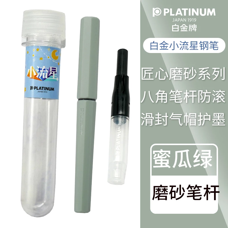 

Платиновая матовая перьевая ручка