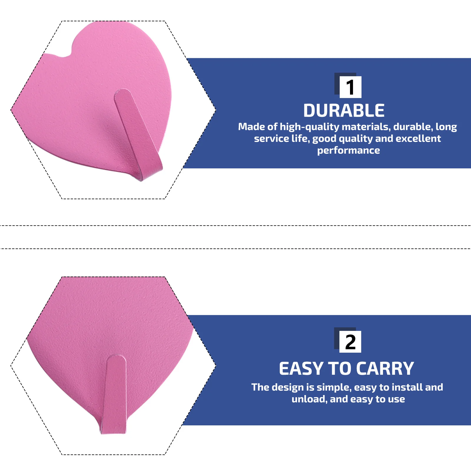 10 шт. сверхмощные вешалки для одежды настенные без гвоздей крючок любви вешалка