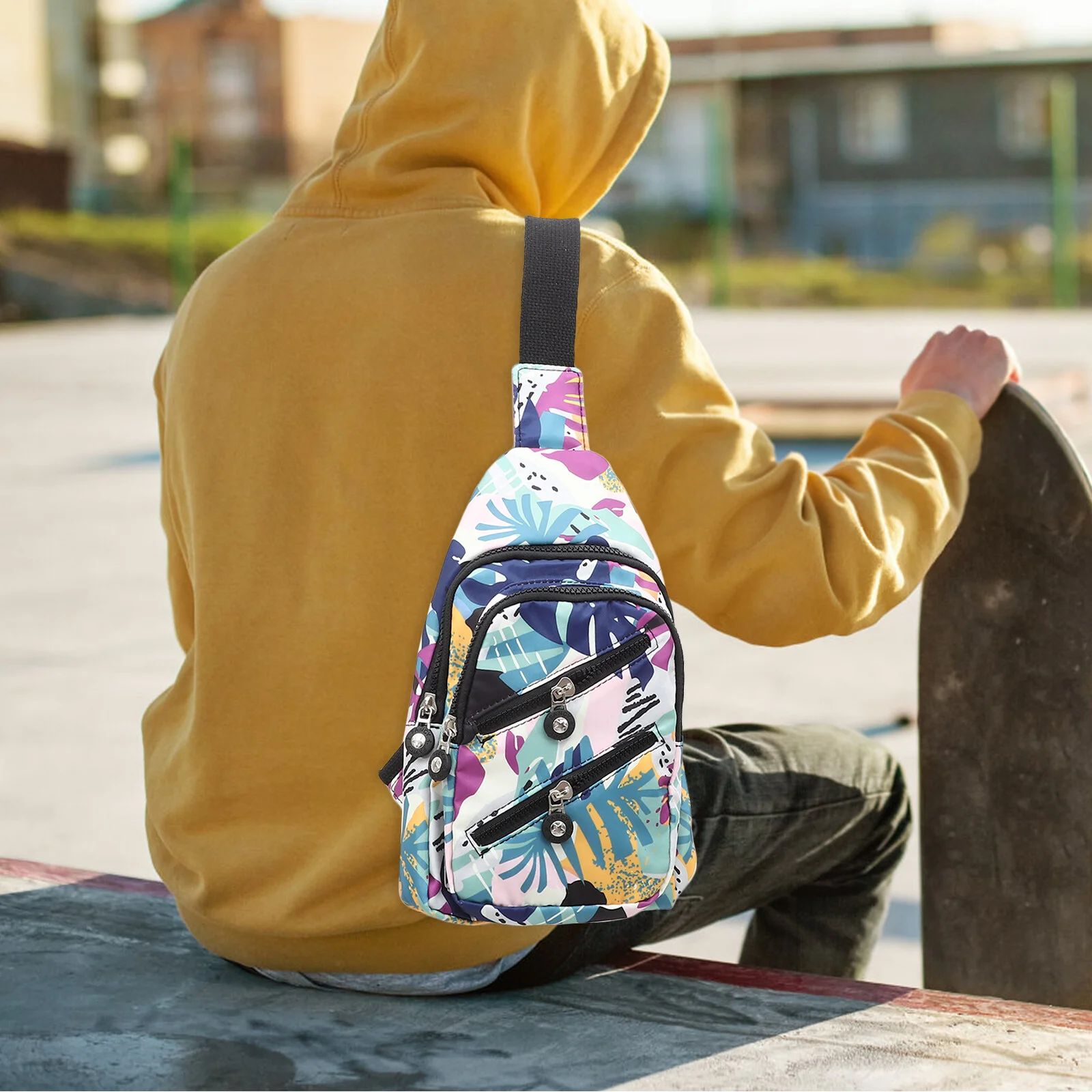 Crossbody Bags Men Ladies Sports Women Fashion Outdoor Storage Sling Fanny Nylon Travel