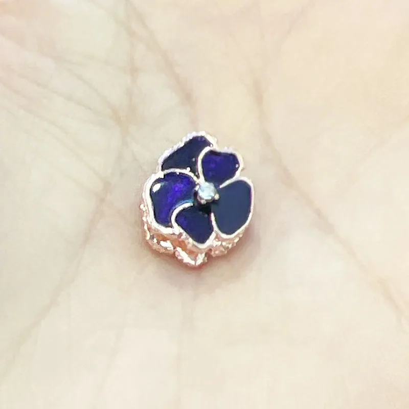 Новый серебряный цвет 1 шт. цветок гусеница Diy бисер аксессуары для ювелирных