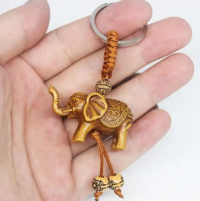 Ручная работа веревка счастливый фэн-шуй подвесной винтажный латунный брелок