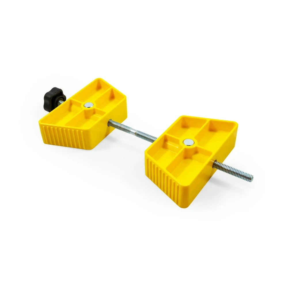 

Wheel Stop | Fits 26 to 30-Inch Diameter Tires with Spacing of 3.5 to 5.5-Inches | Yellow (44621) car accessories car products