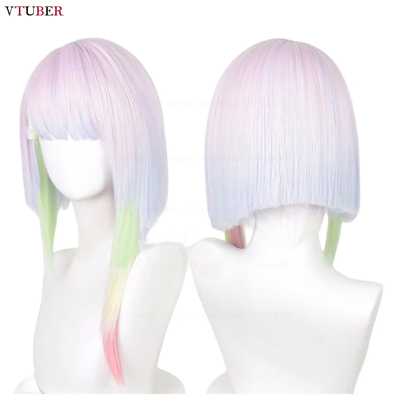 Парик для косплея Люси из высококачественного аниме термостойкие искусственные