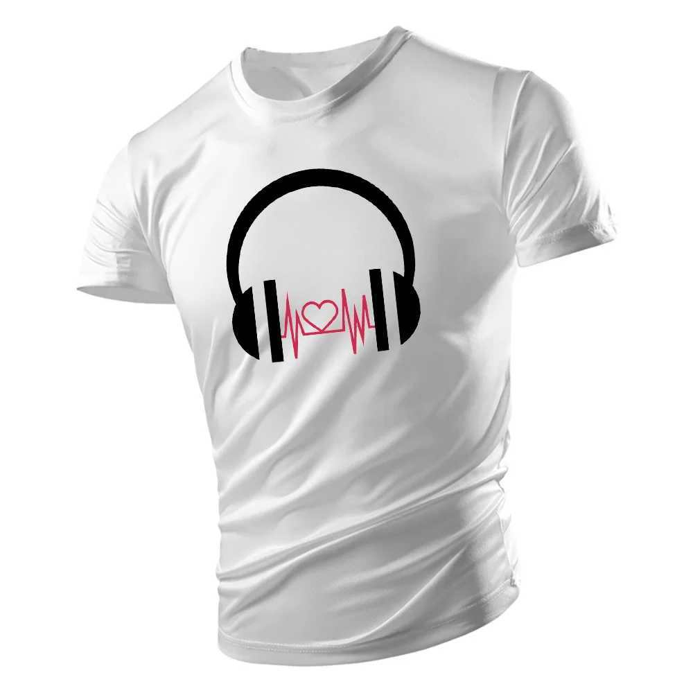 

Футболка мужская оверсайз с круглым вырезом и коротким рукавом