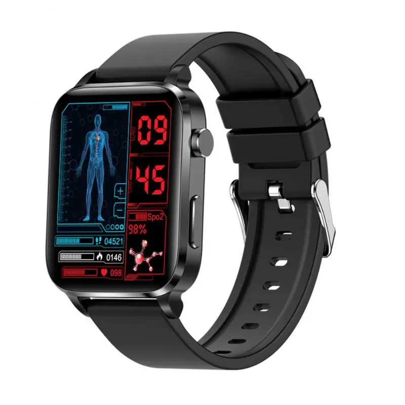 F100 Smartwatch Laser Treatment Smart Bracelet 24h Heart Rate Health Monitoring Full Touch Screen F100 Smart Watch 2023 1.7inch