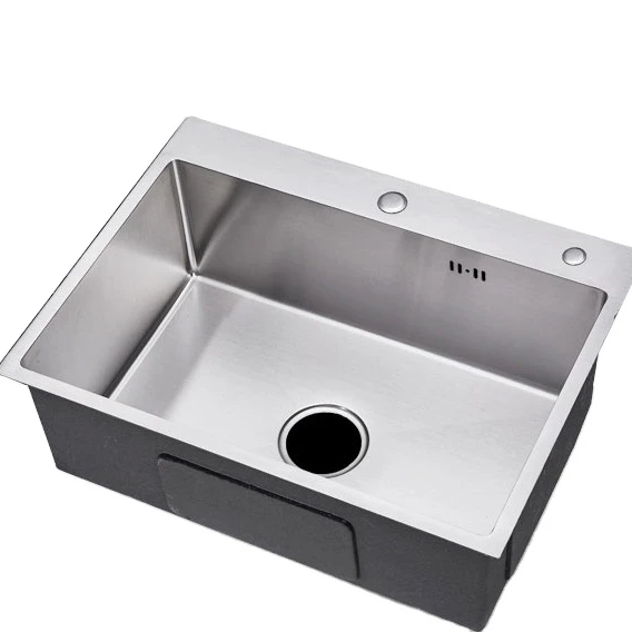 

Philippines commercial kitchen sink used 304 stainless steel wash basin without faucet