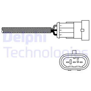 

DELPHI ES10971-12B1 LAMBDA SENSOR 98 CLIO-KNG-MGN