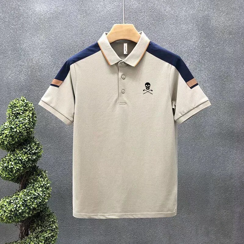 Golf Clothing for Men High Quality Golf Shirts Summer Fashion Casual Short Sleeve Tops Men Polo Shirts Golf Wear Men T-shirt