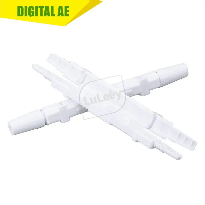 

100PCs Fiber Optical Protection Box Optical Fusion Cable Round Heat Shrinkable Tube Bare Fiber Connection Protective Tube