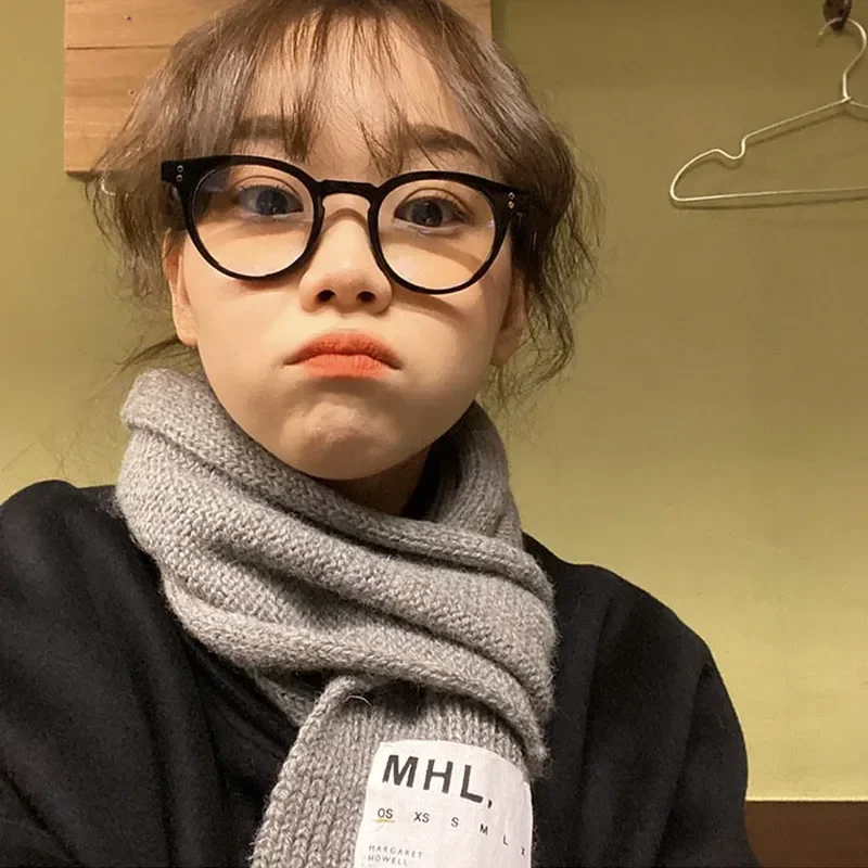 Koran очки с защитой от синего света женские простые INS мужские милые декоративные