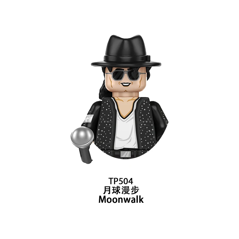 Фото Конструкторы Rock Star Mini Building Blocks TP504 TP510, модели персонажей, строительные блоки, игрушки для детей в подарок №3