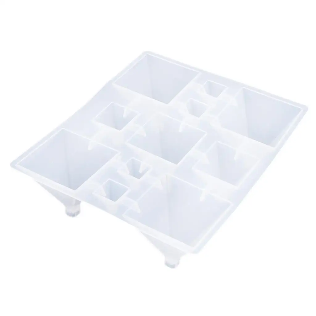 

Силиконовая форма в виде пирамиды, 5 размеров