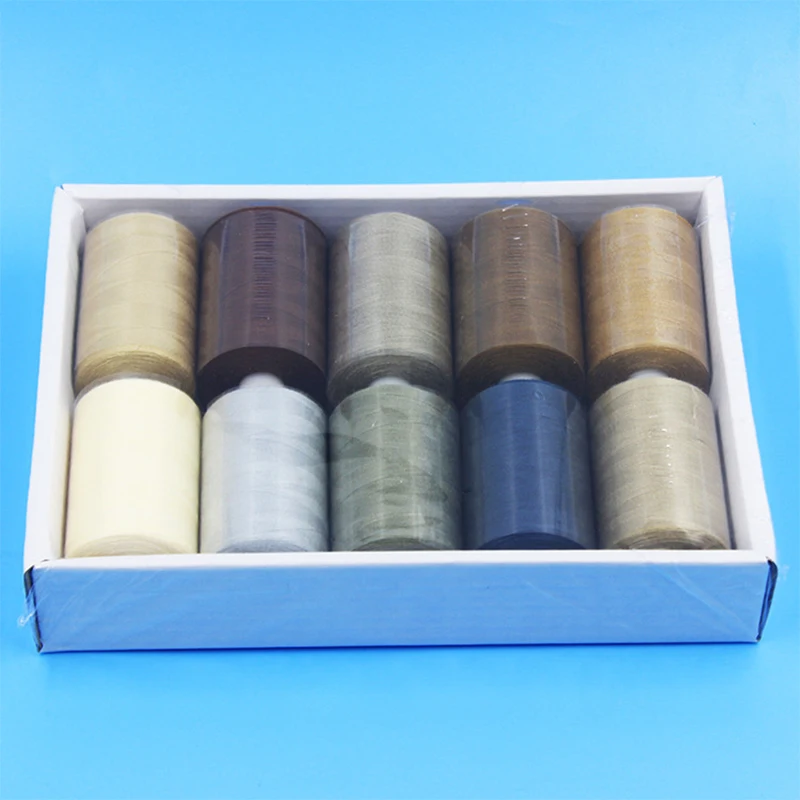 

10pcs/Box Polyester 40S/2 Sewing Thread 1000 Yards/Spool Quilting Embroidery Thread Sewing Machine Accessories Sewing Tools