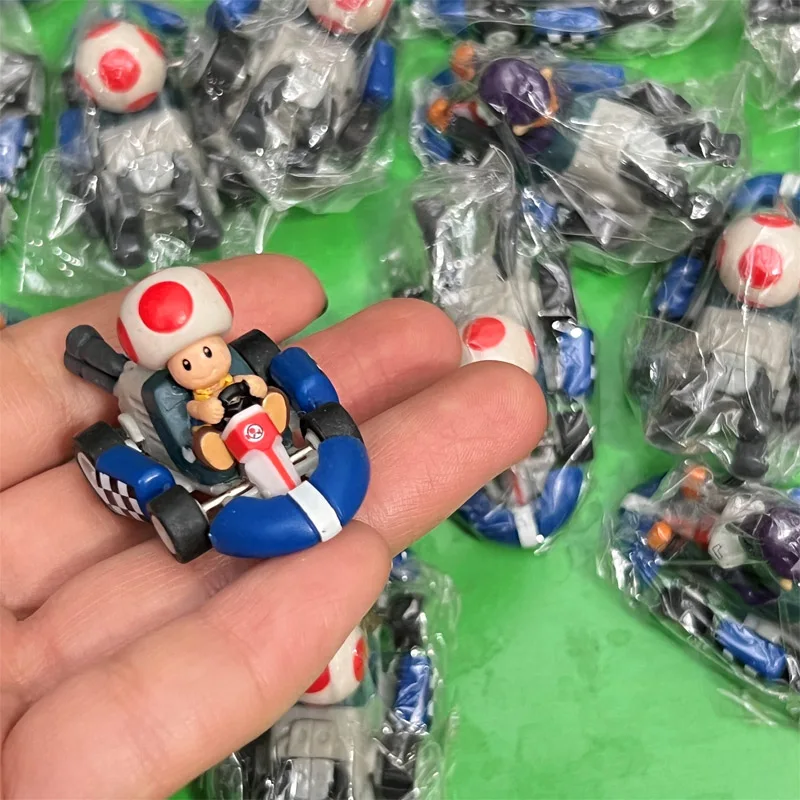 Фигурка героя аниме Super Mairoes модель автомобиля с отрывом Луиджи боусер Варио