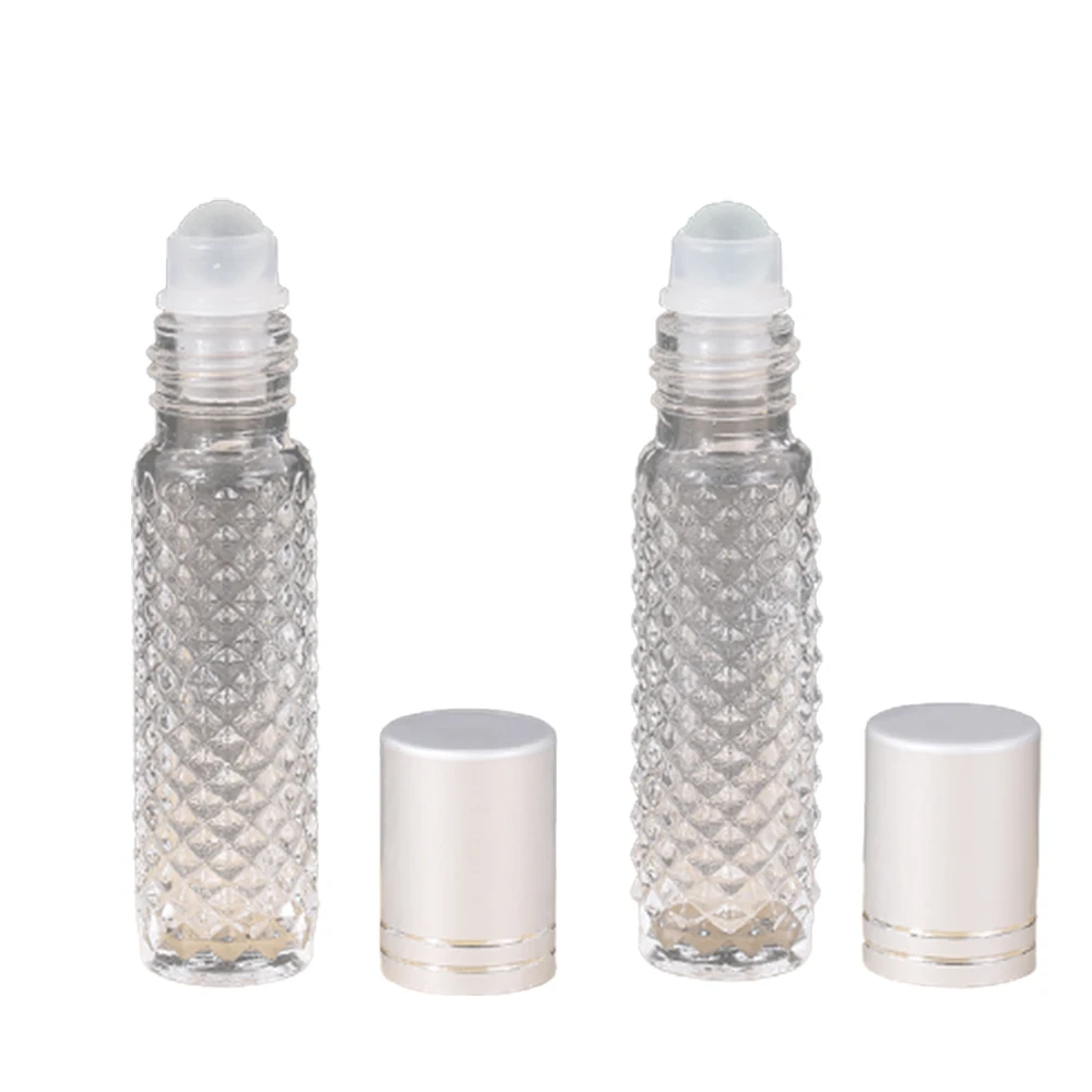 

Стеклянные бутылки-ролики 10 мл, многоразовая прозрачная бутылка, герметичный массажный рулон с роликовым шариком, дорожные бутылки-ролики ...