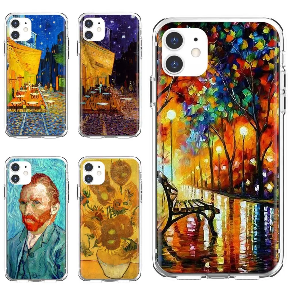 

Soft Shell Case Vincent-Van-Gogh-1891-Starry-Night For iPod Touch iPhone 10 11 12 Pro 4S 5S SE 5C 6 6S 7 8 X XR XS Plus Max 2020