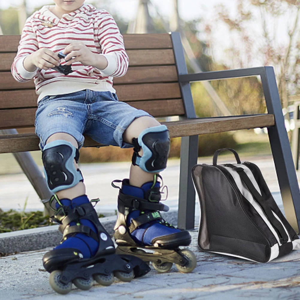 Bag Rollershoe Pouch Case Shoes Storage Packing Organizer Zipper Breathable Portable Holder Container Inline Carrier Handbag