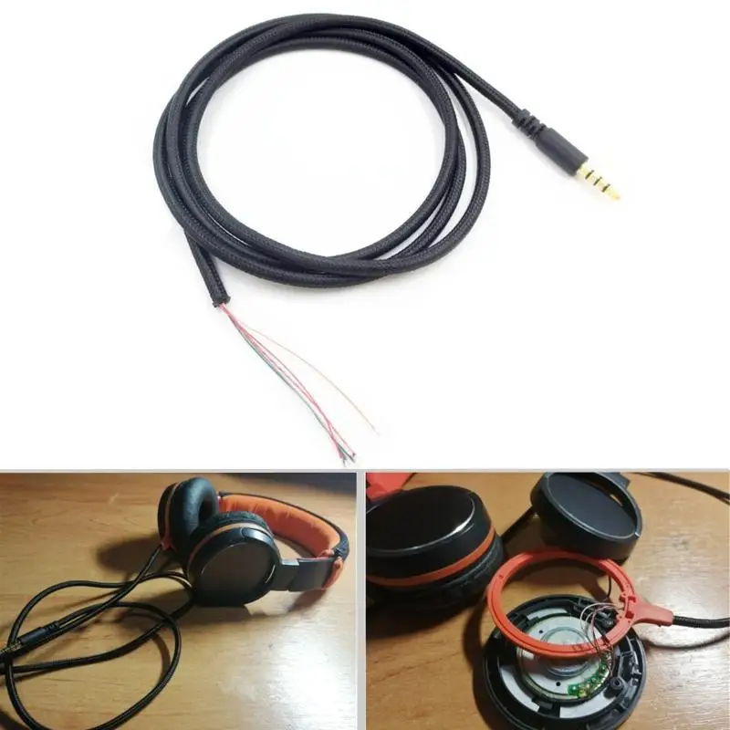 Фото Для Hyper X Cloud II Core Pro Cloudx Revolver S проводная игровая гарнитура Aux кабель дропшиппинг №2