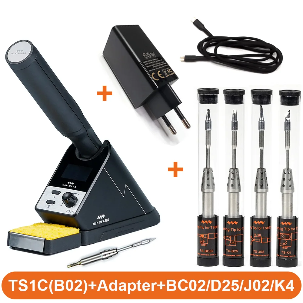 

Беспроводная паяльная станция MINIWARE TS1C