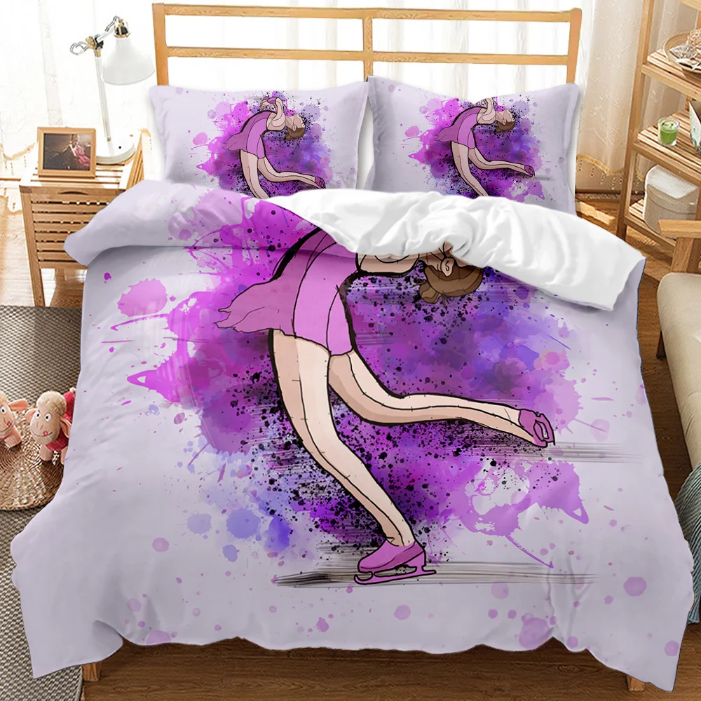 Sports Duvet Cover Set Taekwondo Defense Techniques Sport Practice Bedding Aikido Karate Judo Queen King Polyester Quilt