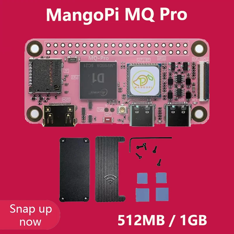 MangoPi MQ Pro Allwinner D1 Board SBC отечественное рисковое искусство манго pi по сравнению с Orange