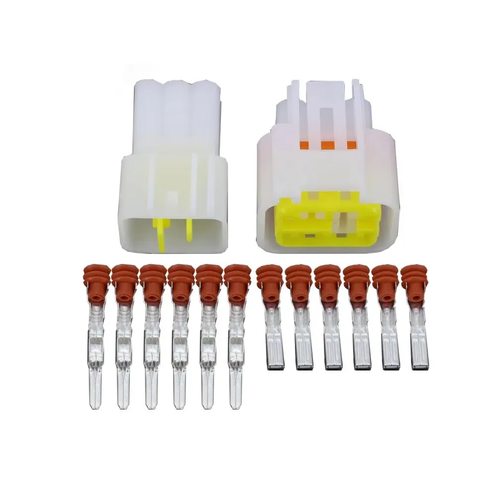 Автомобильный водонепроницаемый соединитель 6p штепсельная вилка