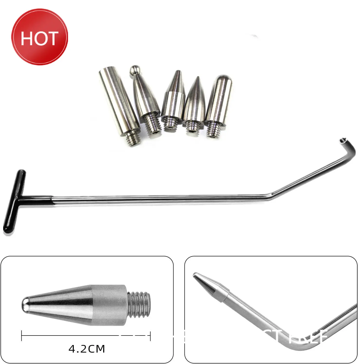 

Крючки для ремонта вмятин автомобиля, нажимные стержни из нержавеющей стали M8, для удаления вмятин на кузове автомобиля, для удаления вмяти...