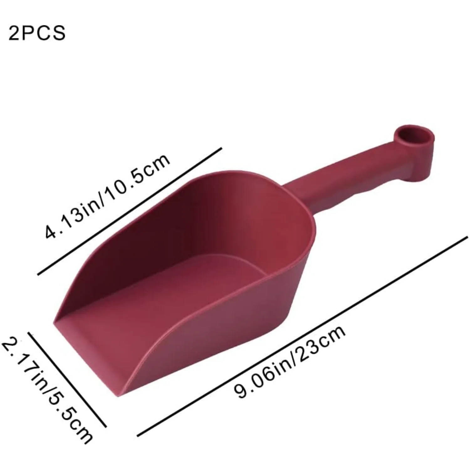 2 шт. садовые лопаты из полипропиленовой смолы ручные кипали дизайн подвесного