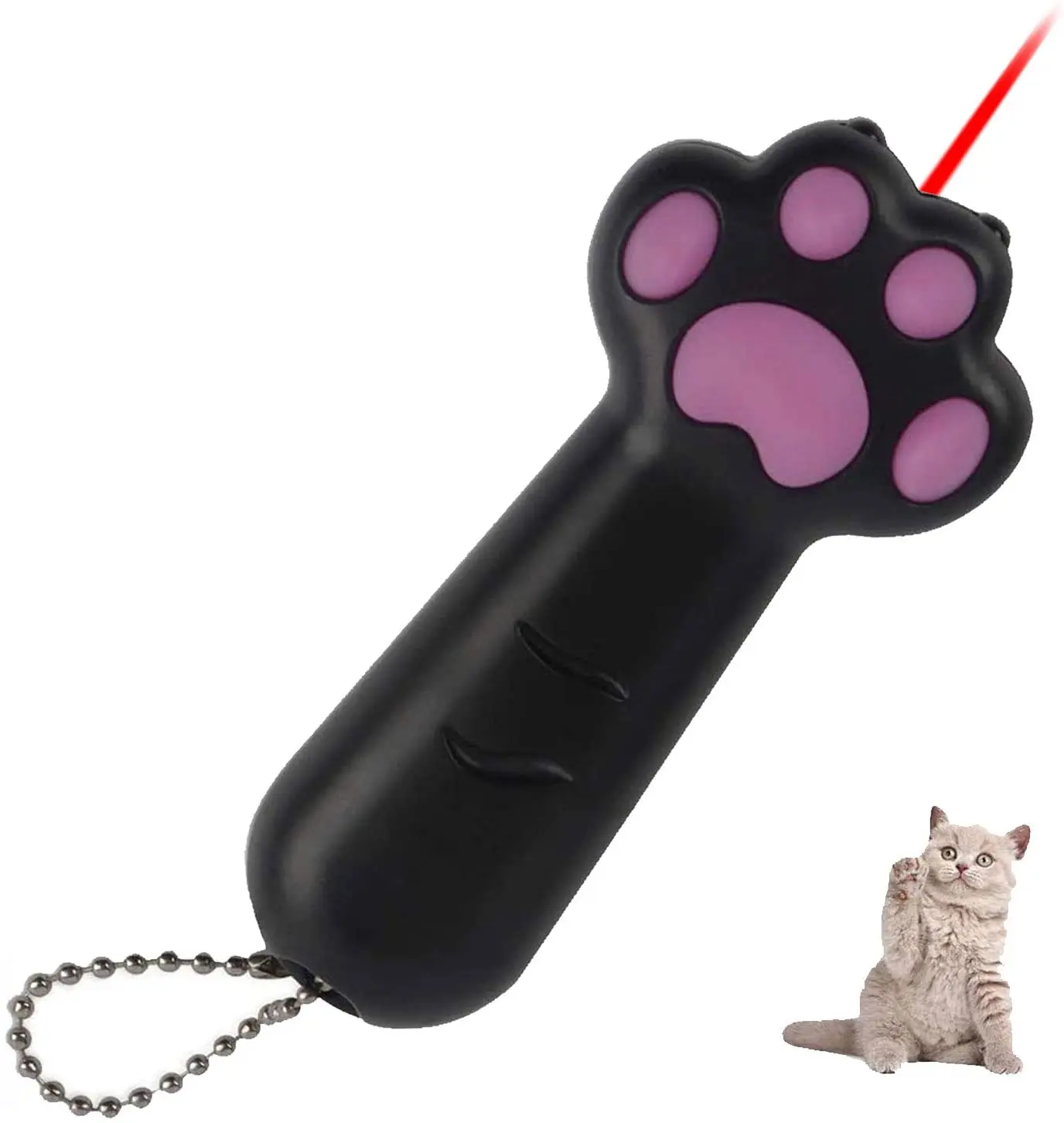 

calistar VOVIGGOL Cat Wand Toy,Cat Toys Interactive Cat Toy Wand Cat Toys for Indoor Cats,Kitten Toys Cat Stick Toy Cat Teaser