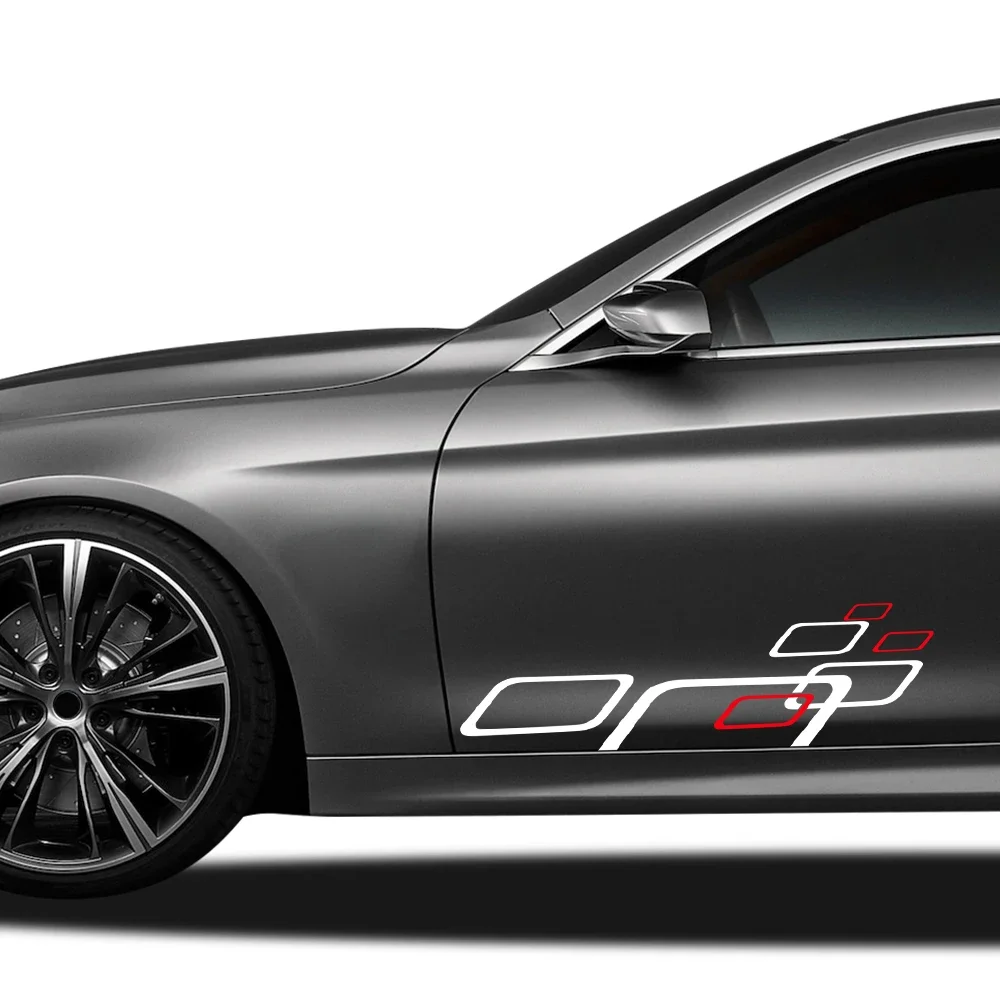 Спортивные гоночные боковые наклейки на дверь автомобиля для VW Transporter Ford Transit Fiat