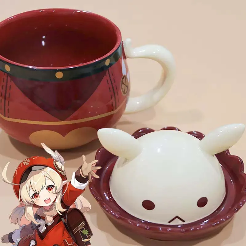 

Klee Mug Water Cup Genshin Impact Cosplay Props Anime Accessorie DIY Bomb Coffee Cup Xmas Gift From Kids Official Product