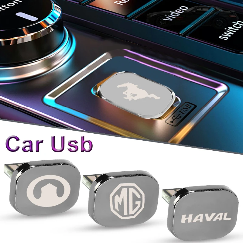 

32g Car Logo USB Universal Flash Drive Tiny U Disk for Geely Ic Panda Ck Emgrand Ec7 Mk Gc7 X7 GE SC7-RS Sport Car Accessories