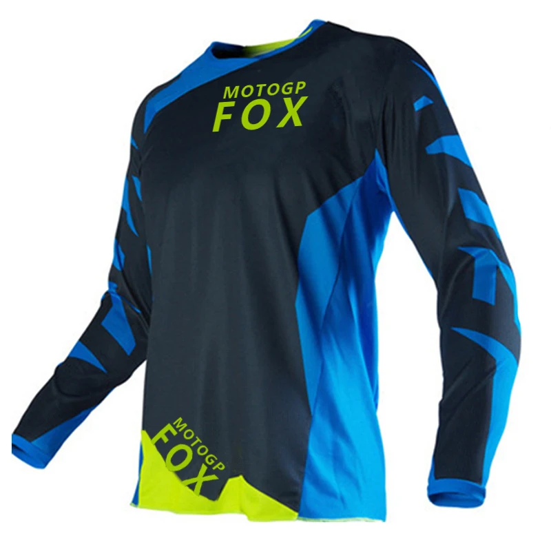 

New Summer Men's Outdoor Cross Country Sports Motogpfox 180/360 T-Shirt Fancy Sports Dirt Slope Prancing Safety Protective Cloth