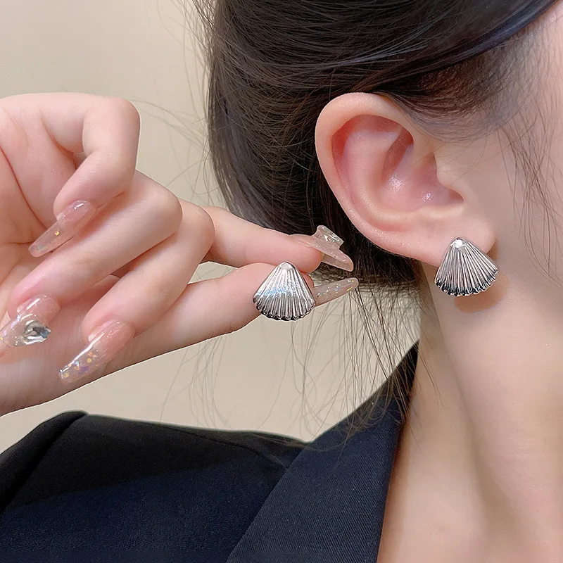 

Женские зубчатые серьги Y2k, ювелирные изделия для молодых девушек, бижутерия в подарок, праздничные корейские модные роскошные серьги для женщин