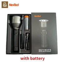 nextool rechargeable flashlight 5000mah 2000lm 380m 5 modes ipx7 waterproof led light type c seaching torch for camping outdoor