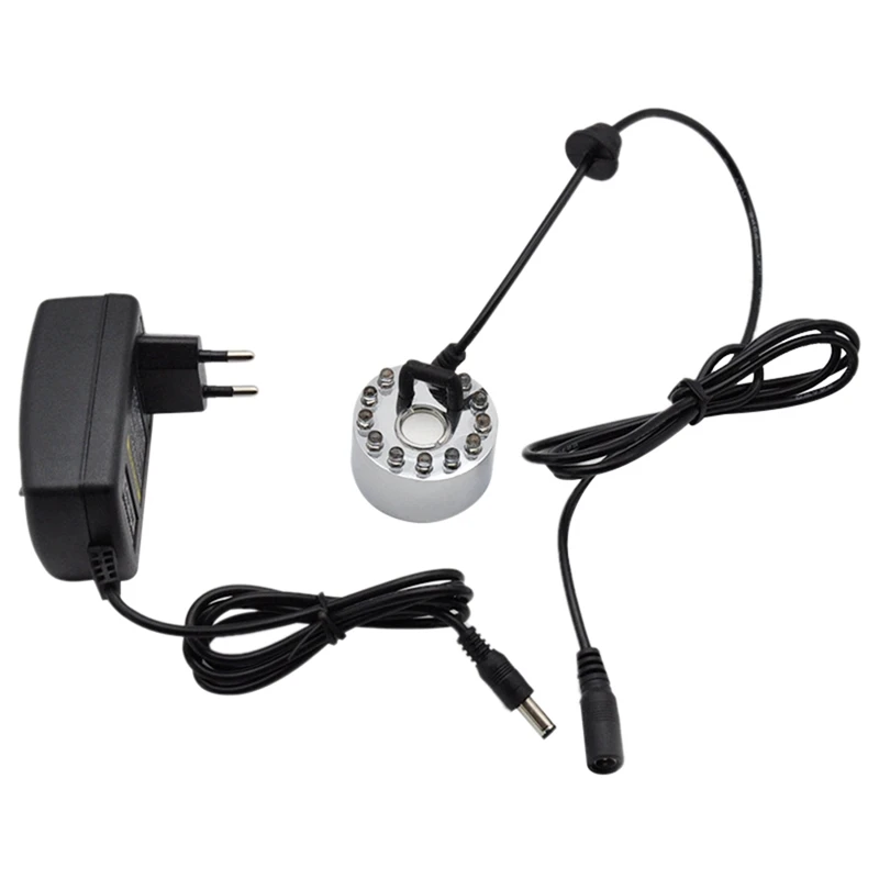 

Ультразвуковой аэрозольный распылитель, металлический распылитель со светодиодной подсветкой для фонтанов, прудов, кастрюль, раковины