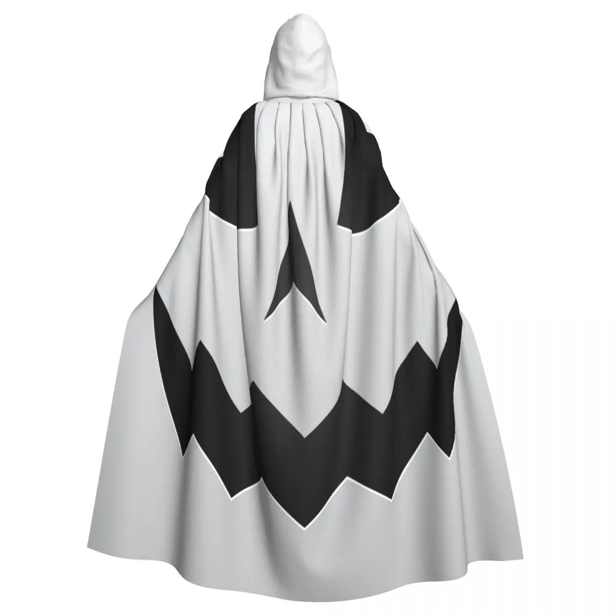

Unisex Witch Party Reversible Hooded Adult Vampires Cape Cloak Pumpkin Face Halloween